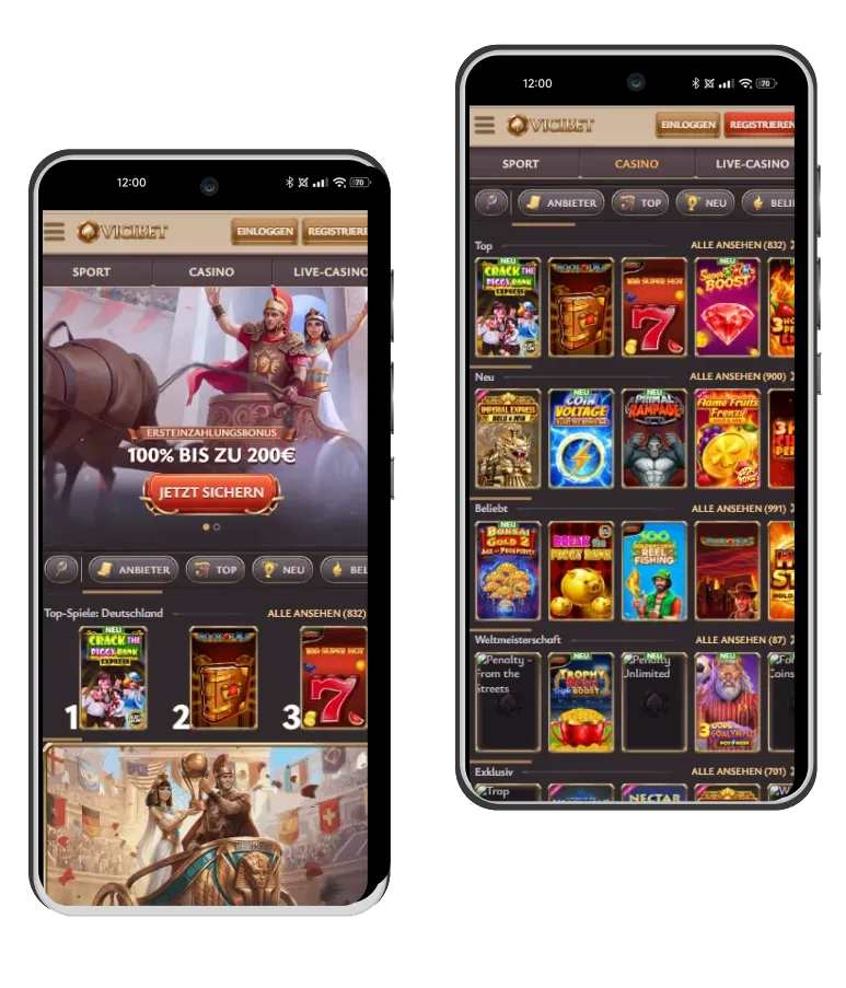 vicibet casino mobile